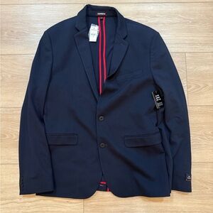 Express Men's Dark Blue Blazer